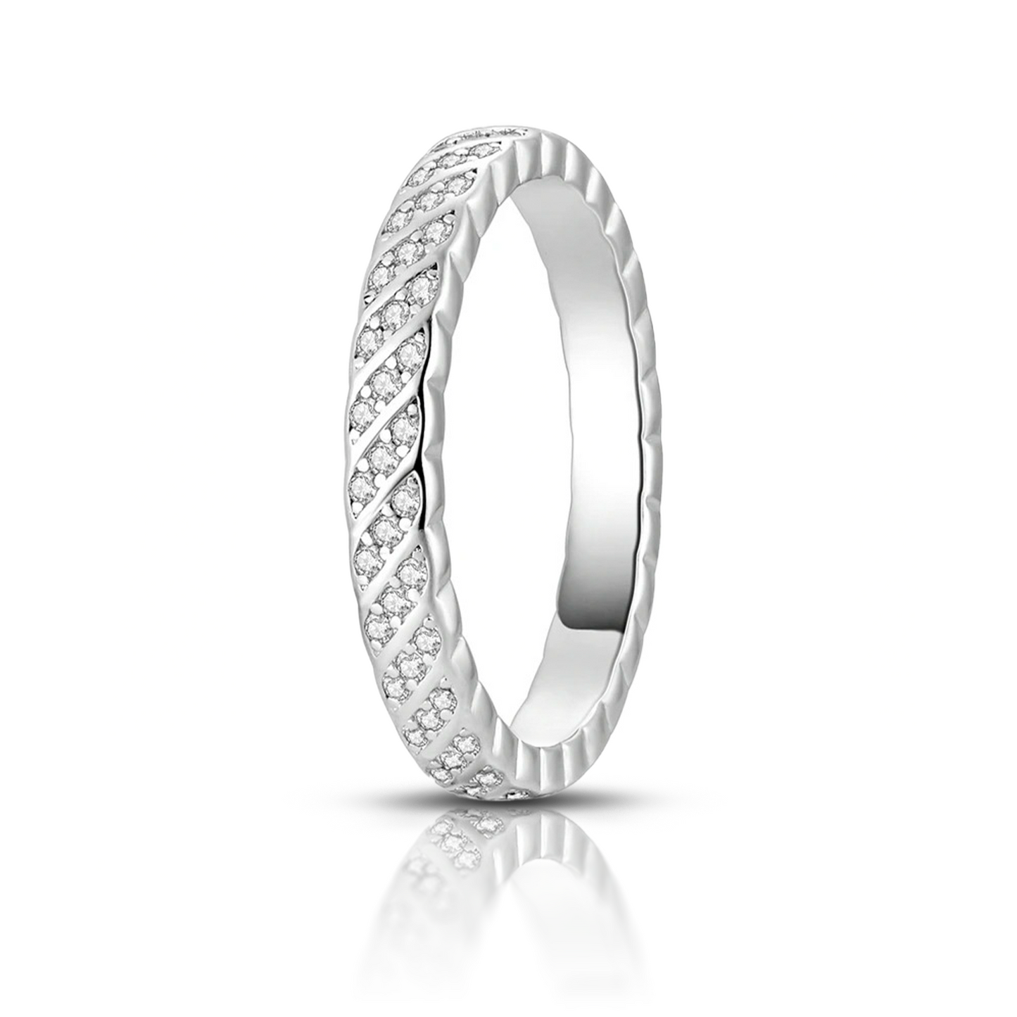 Anel de Prata Couture