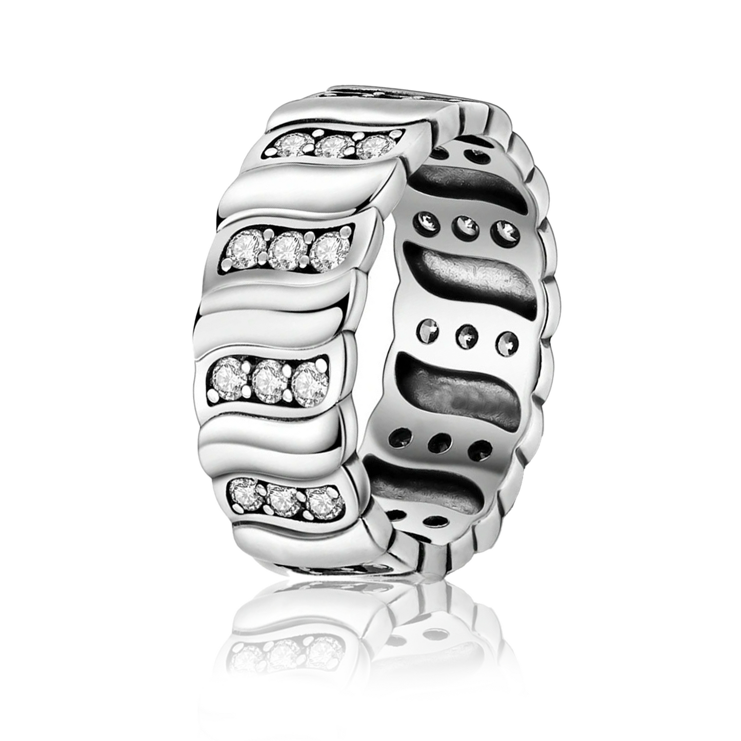 Anel de Prata Vague d’Argent