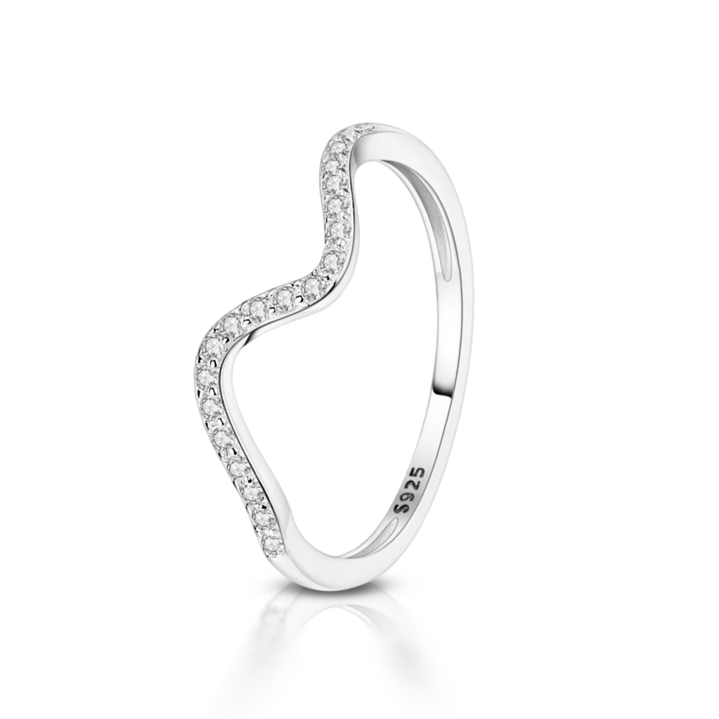 Anel de Prata Serment Doux