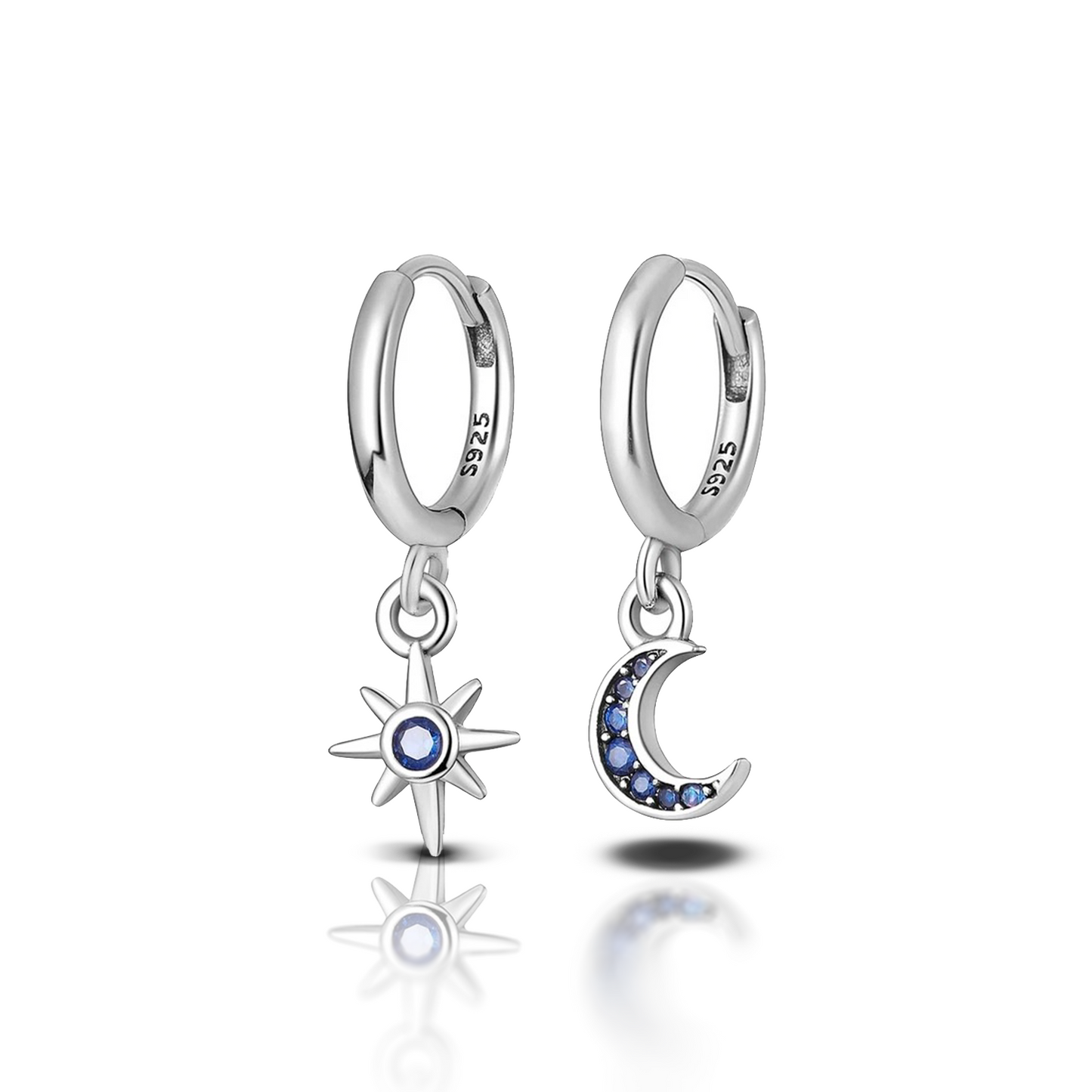 Brinco de Prata Désir Céleste