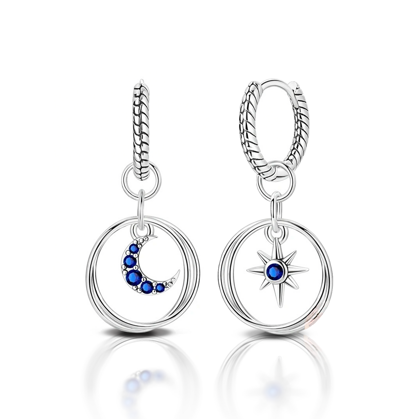 Brinco de Prata Révélation Nuit