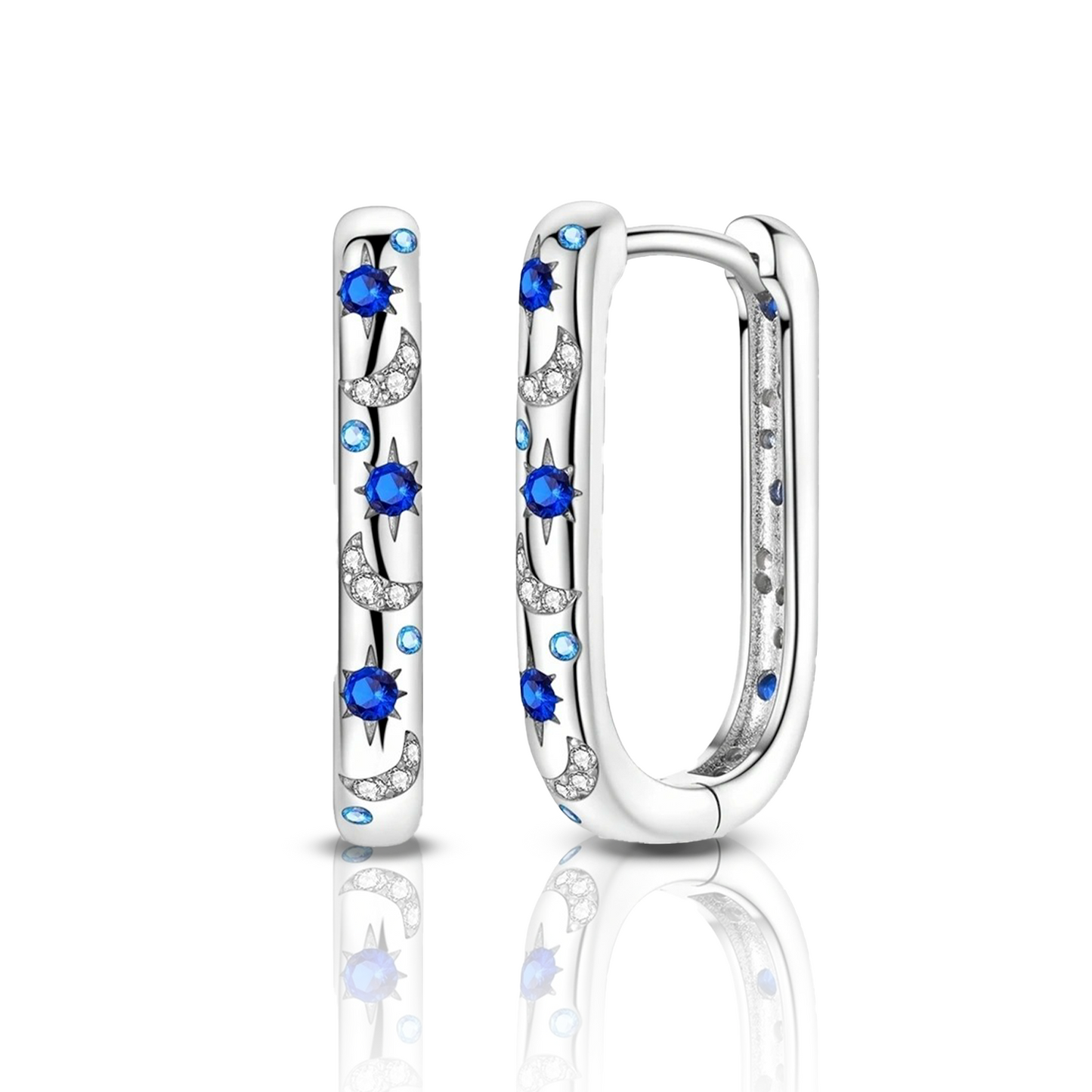 Brinco de Prata Confiance Nuit