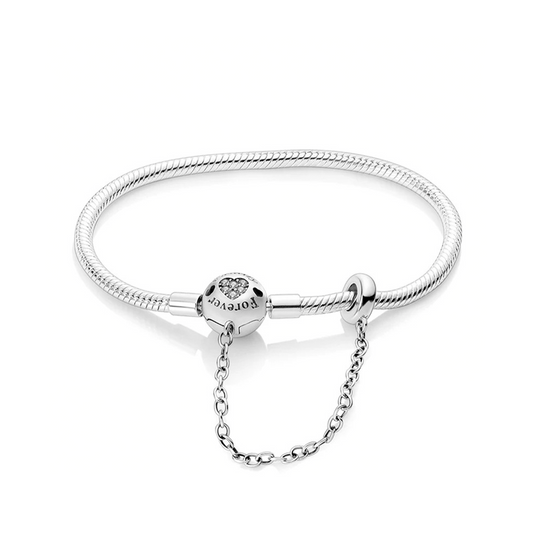 Pulseira de Prata Liens Éternels