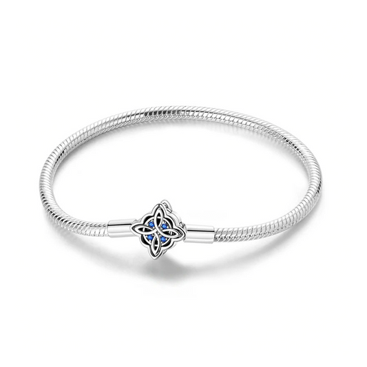 Pulseira de Prata Pétale Lumière